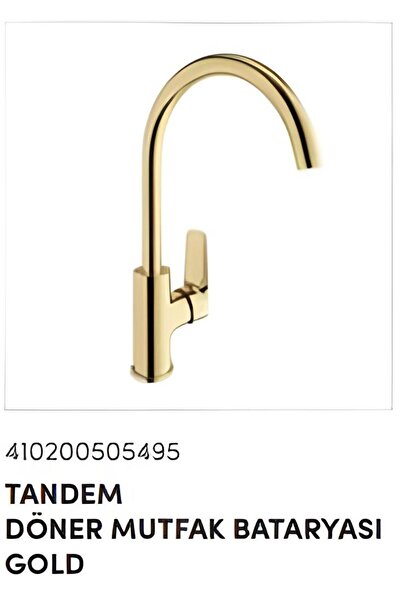 KALE TANDEM DÖNER MUTFAK BATARYASI GOLD(ALTIN)