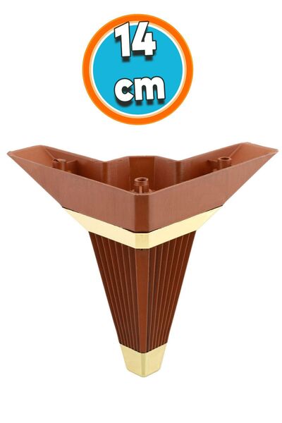NZB Mobilya Kanepe Çekyat Sehpa TV Ünitesi Koltuk Ayağı Baza Ayak Köşe 14 cm ...