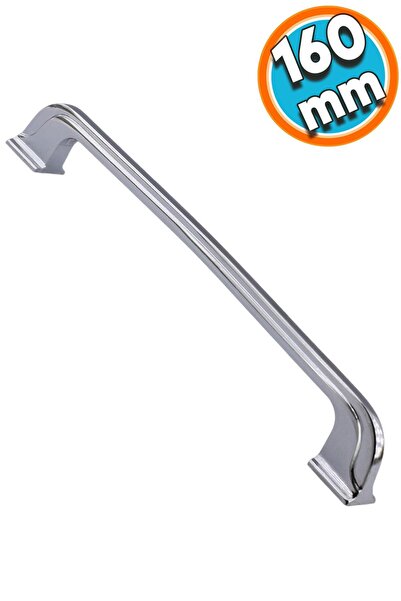 NZB Mobilya Banyo Mutfak Dolabı Çekmece Dolap Kapak Kulpu Kulbu Metal Kulp Krom 160 mm