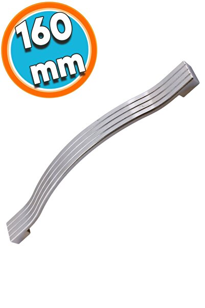 NZB الأثاث خزانة المطبخ درج باب خزانة مقبض الباب مقبض كروم 160 ملم مقبض معدني