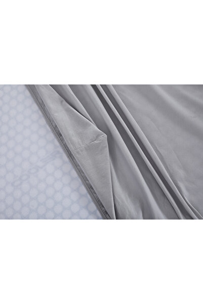 Doqu Home Colorful Fitted Sheet Double King Size - Gray