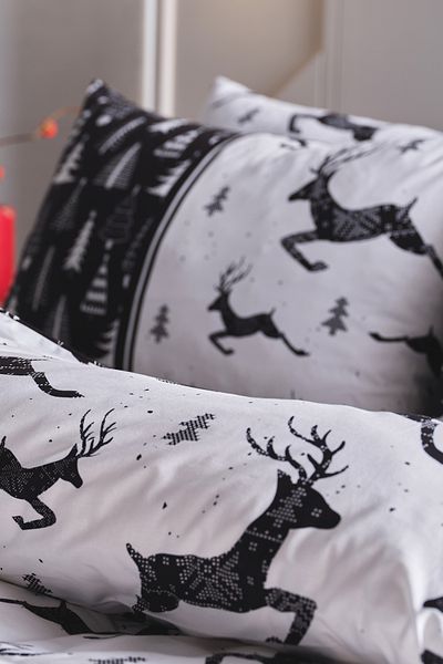Doqu Home Ranforce Πρωτοχρονιά - Σετ Παπλωματοθήκη Διπλό