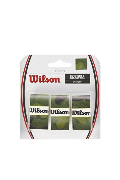 Wilson Pro Comfort Camo Yeşil 3'lü Tenis Gribi Wrz470850