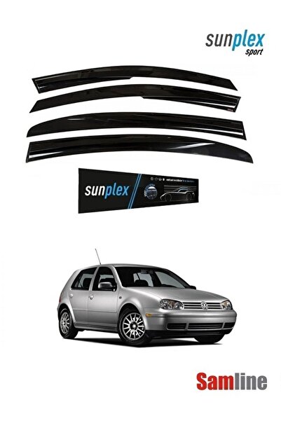 SUNPLEX VW Golf 4 2001 Modeller için Cam Rüzgarlığı Takımı 4'lü Set