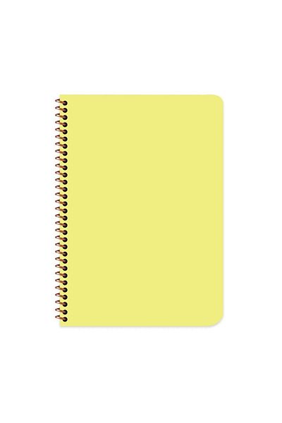 Saray Eye-Free Light Notebook (PATTERNED) Yellow