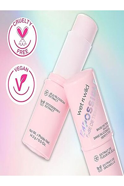 WET N WİLD Impossible Primer Stick aydınlatıcı makyaj bazı matlaştırıcı gözenek gizleyici