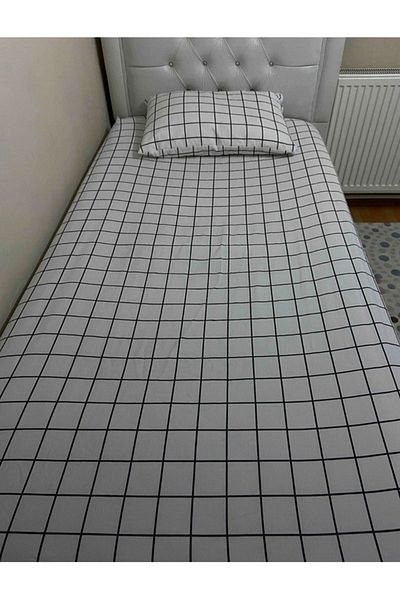 DENİZLİ ÇEYİZ Set de cearșafuri cu carouri elastice