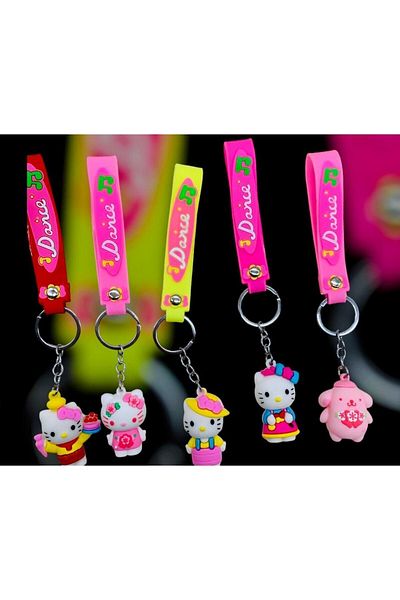 Meyra Accessories Hello Kitty 3D Mini Accessory with Keychain - Quality Keychain Bag