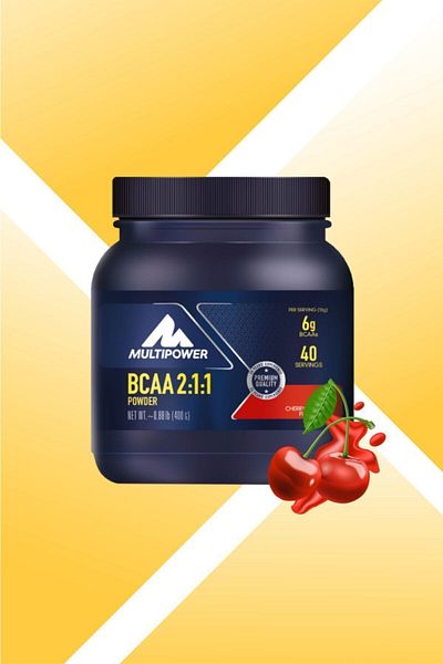 Multipower Bcaa Cherry Flavored 400 Gr