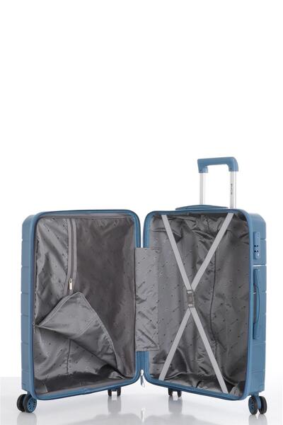 MÇS Mçs V366 Polipropilen Küçük Boy Valiz Sky Blue