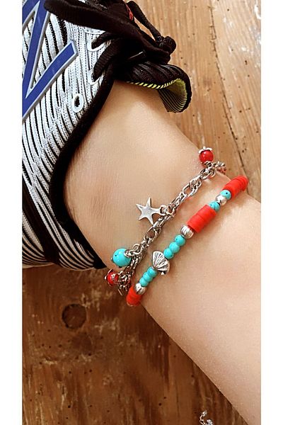 by özllem Fimo Anklet Set