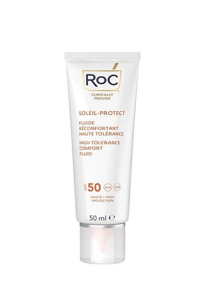 Roc Sunscreen Liquid - Anti-Wrinkle, Spf50+ 50 Ml