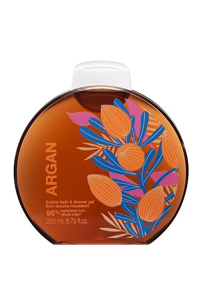 SEPHORA Bubble Bath&Shower Gel - Argan Shower Gel 260 Ml (Be Mine)