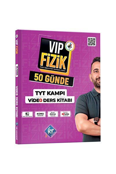 Kr Akademi Tyt Vip Fizik Video Ders Kitabı 2024