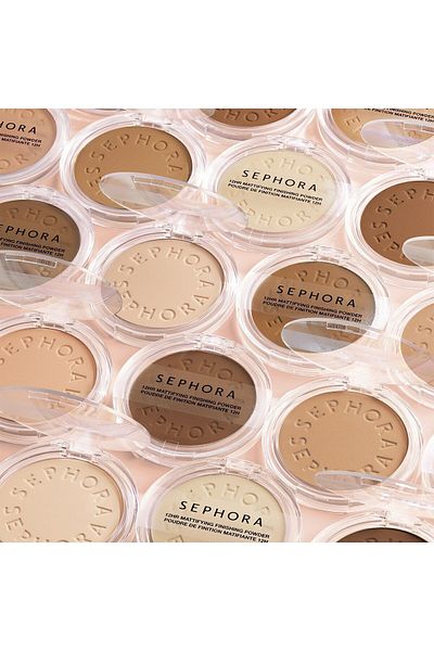 SEPHORA 12 Hour Mattifying - Deep Peach Compact Powder (10g)