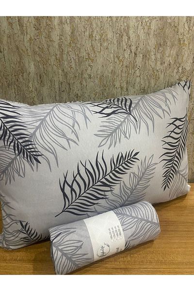 uykulife home collection Uykulife - Gray Single Elastic Sheet Set