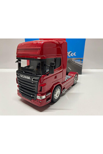 WELLY 1.32 ÖLÇEK WELLY MARKA LİSANSLI SCANİA V8 R730 TEK DİNGİL METAL TIR