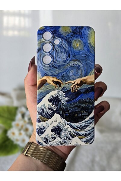 SUPER FRAME Samsung Galaxy A25 Uyumlu Baskılı Şeffaf Telefon Kılıfı