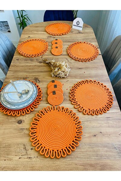 ModaCardin 12-dijelni set podmetača od jute slame Podmetač