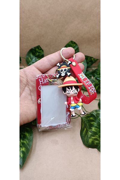 Meyra Accessories Anime Luffy Figure Card Holder - Cute Gift Akbil Card Bag Accessory, Colorful Quality
