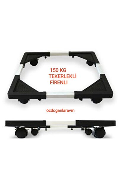 Dogant Fırın Çamaşır Bulaşık Altlıgı Tekerlekli