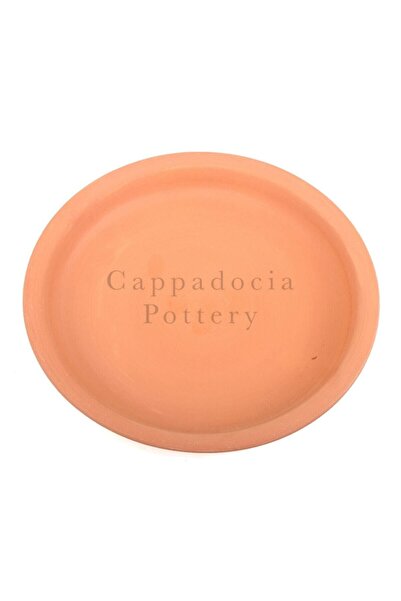 Cappadocia Pottery 27cm Derin Toprak Saksı Tabağı Altlığı No.224