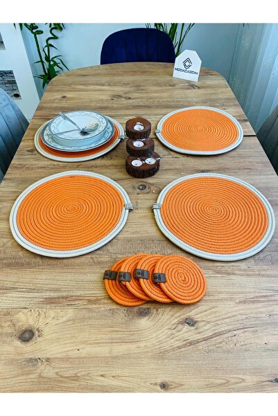 ModaCardin 8-dijelni set od jute slame Podmetač Supla i podmetača