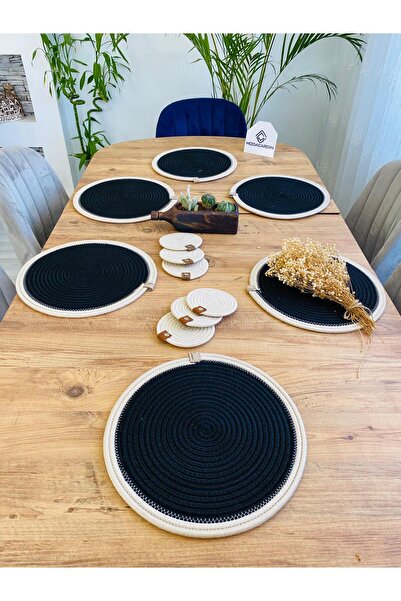 ModaCardin 12-dijelni set podmetača od jute slame Podmetač