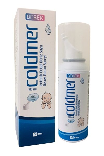 COLDMER Bebek Izotonik Doğal Deniz Suyu Burun Spreyi - 100 ml