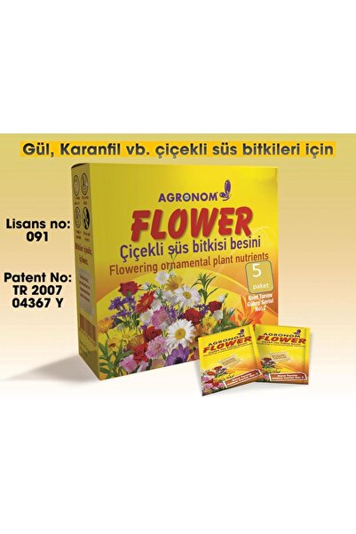 NeFizzDoğa Gül, Orkide, Menekşe Vb. Çiçekli Bitki Besini, Gübresi, Genel Vitamin, Çiçek Coşturan(5 PAKET)