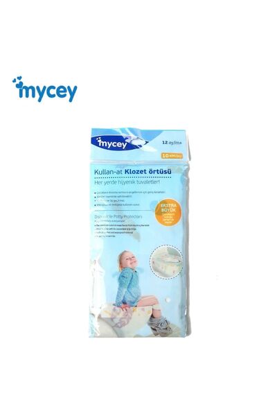 mycey Kullan At Klozet Örtüsü 12 Ay + 10'lu 1 Adet
