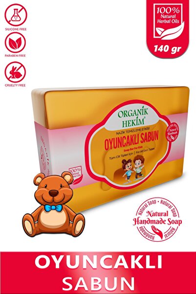 Organik Hekim Oyuncaklı Sabun 140 gram