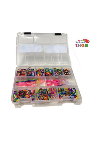 Rainbow Team 1000 Parça Mega Bileklik Yapım Seti