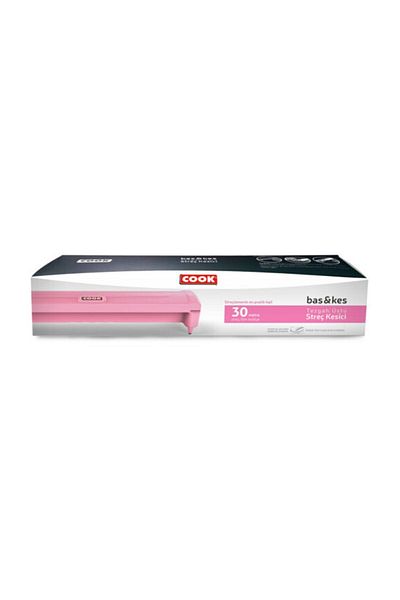 COOK Bass-Kes Stretch Film 30x30 m Pink
