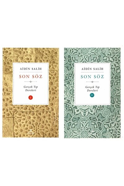 Yitik Şifa Yayıncılık Sonsöz 1- Son Söz 2 Iki Kitap Aidin Salih Gerçek Tıp