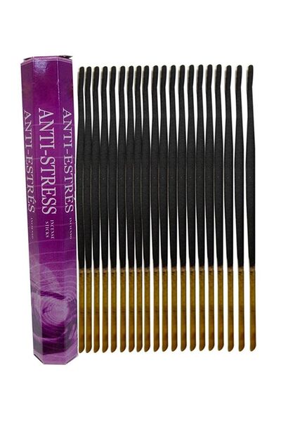 ENJOY SHOP Antistress Çubuk Tütsü 20 Adet Bambu Doğal Orğanik Çubuk Tütsü