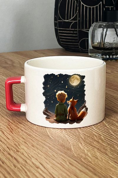 Hedizu Orange Luxury Cup - Little Prince Friend Gift