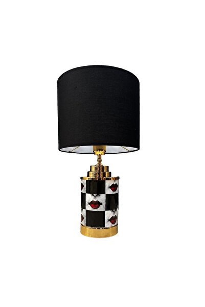 ARTER Home Damalı Dudak Abajur