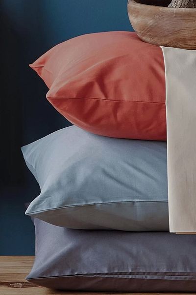 İssimo Home ملاءة سرير رانفورس مقاس 180*200 سم داستي روز