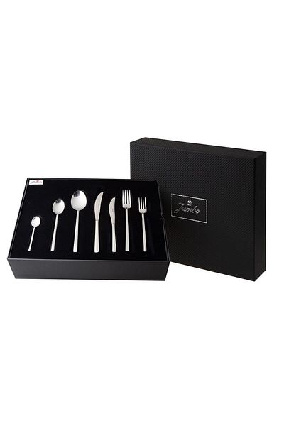 Jumbo 2800 Versay 12 Person 84 Piece Fork Spoon Knife Set 500.01.01.9617