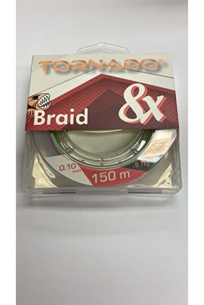 Depar تورنادو 8X مضفر قوة التنس اللون الأخضر 0,10 مم 9,70 كجم 150 متر. متعدد ...