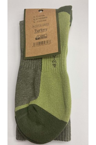 Baff Green Outdoor Socks - Reinforced (43-46) and 1 Pair