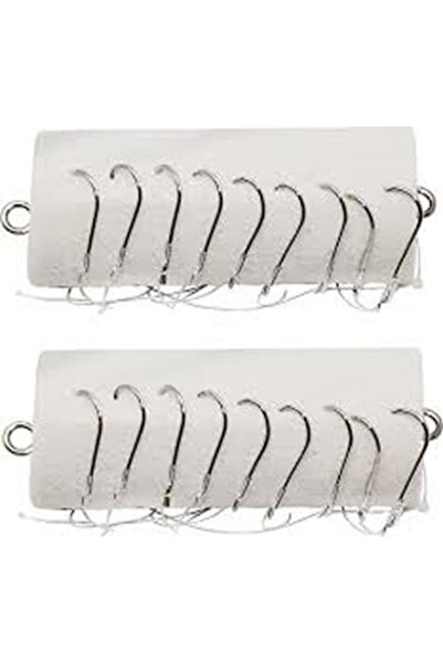 CAPTAIN Oskar Kıbrıslı Beyaz Kanca Düz Tip 2ad. Kefal 10' Lu --- --- 2ad. Bey...