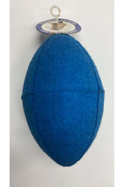 Purffect Pet PURRRFECT PET OVAL GAMING BALL BLUE 16CM x 9CM SEALED COVER 1PCS