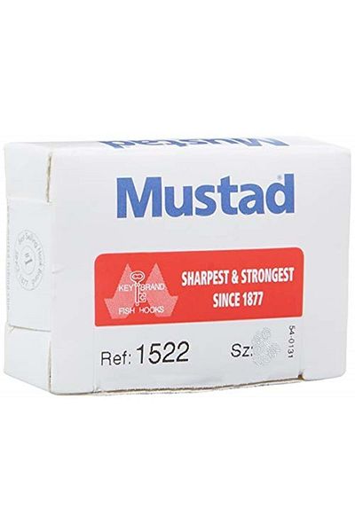 Mustad 1522 Navy Blue Cross 100 Pack Fishing Pin