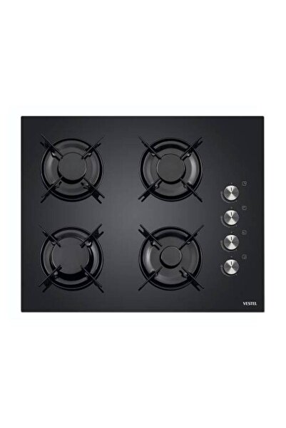 Vestel Ao-65104 S Siyah Cam Ankastre Ocak