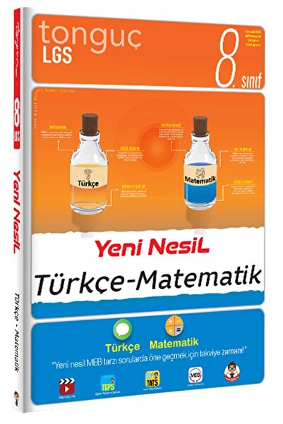 Tonguç Yayınları 8. Sınıf Yeni Nesil Türkçe Matematik Soru Bankası