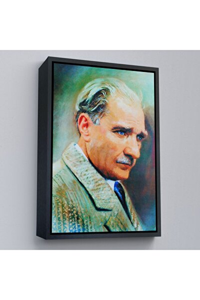 Harita Sepeti Uramljeni portret Ataturka, slika Mustafe Kemala Ataturka, prav...