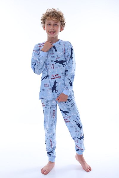 ZUZUNGA Băiat - Set de pijamale cu imprimeu dinozaur
