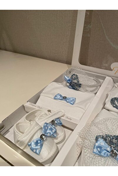 Petite Ponpon Baby Erkek Bebek Lohusa Seti